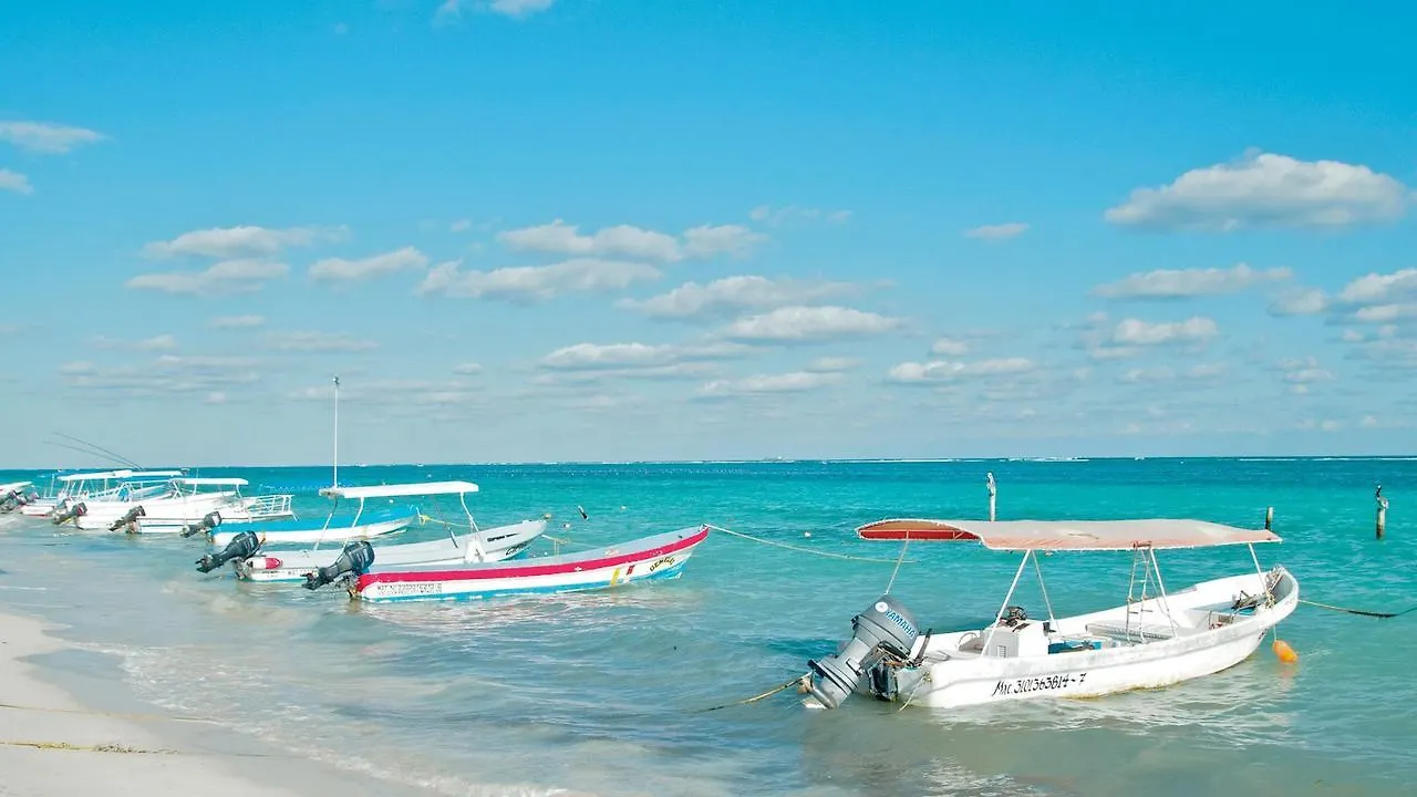 Lägenhet Residencial Alborada Hotell Puerto Morelos